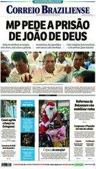 Confira a Capa do Jornal Correio Braziliense do dia 13/12/2018