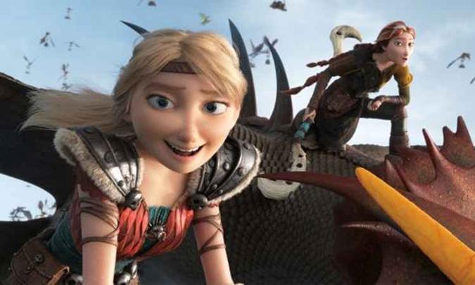 Como treinar o seu dragão 3: empoderamento feminino se cristaliza na figura de Astrid, pretendente de Soluço(foto: NBCUniversal/Divulgação) Como treinar o seu dragão 3: empoderamento feminino se cristaliza na figura de Astrid, pretendente de Soluço(foto: NBCUniversal/Divulgação)