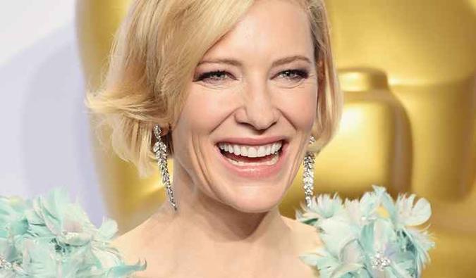 Cate Blanchett é uma das estrelas no The Egyptian Theater, que será palco de uma das principais mostras de filmes independentes do mundo(foto: Jason Merritt/AFP ) Cate Blanchett é uma das estrelas no The Egyptian Theater, que será palco de uma das principais mostras de filmes independentes do mundo(foto: Jason Merritt/AFP )