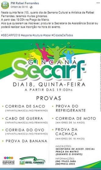 (foto: Reprodução de imagem de divulgação da Prefeitura ) (foto: Reprodução de imagem de divulgação da Prefeitura )