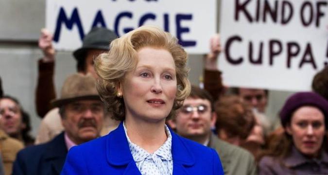 Meryl Streep como Margaret Thatcher em 'A dama de ferro'(foto: Paris Filmes/Divulgação) Meryl Streep como Margaret Thatcher em 'A dama de ferro'(foto: Paris Filmes/Divulgação)