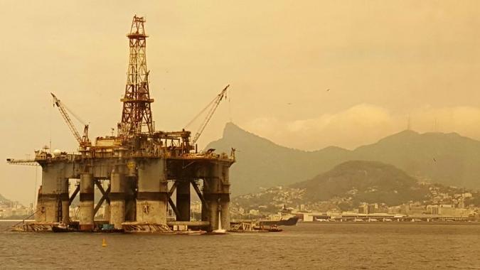 Plataforma da Petrobras no Rio de Janeiro(foto: Paulo Silva Pinto/CB/D.A Press) Plataforma da Petrobras no Rio de Janeiro(foto: Paulo Silva Pinto/CB/D.A Press)