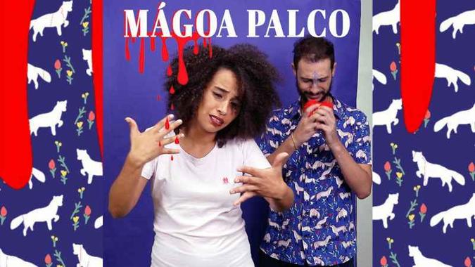 Nos lyrics vídeos, Leo Fressato traduziu as letras das canções na linguagem de Libras(foto: Louco e divertido/Reprodução) Nos lyrics vídeos, Leo Fressato traduziu as letras das canções na linguagem de Libras(foto: Louco e divertido/Reprodução)