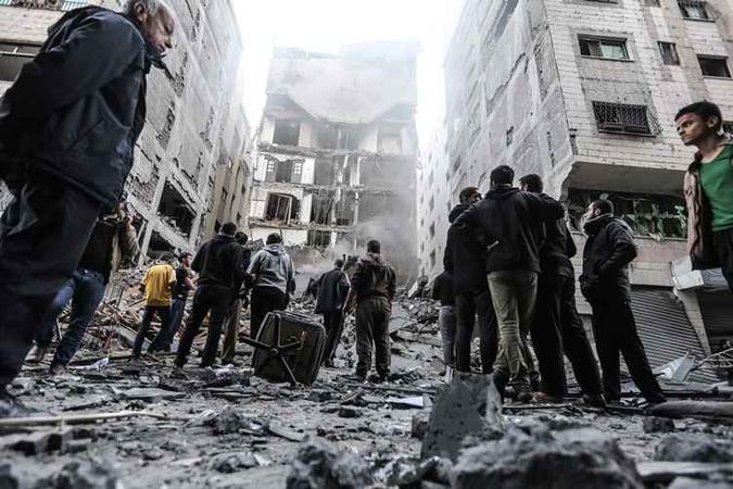(foto: MAHMUD HAMS / AFP) (foto: MAHMUD HAMS / AFP)