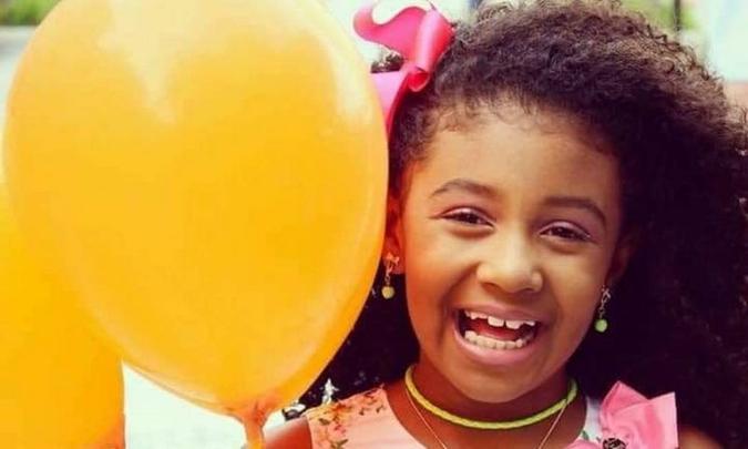 Ágatha Félix, de 8 anos, vítima de bala perdida no Complexo do Alemão(foto: Redes Sociais/Reprodução ) Ágatha Félix, de 8 anos, vítima de bala perdida no Complexo do Alemão(foto: Redes Sociais/Reprodução )