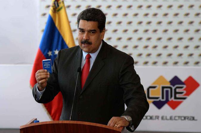 O presidente da Venezuela, Nicolás Maduro(foto: FEDERICO PARRA/ AFP ) O presidente da Venezuela, Nicolás Maduro(foto: FEDERICO PARRA/ AFP )