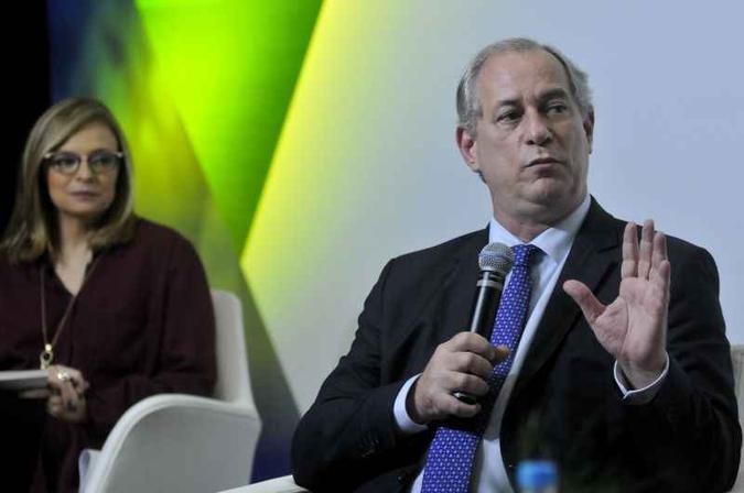 A afirmação do ex-governador ocorre após líderes do Centrão intensificarem acenos em busca de uma aproximação política com Ciro(foto: Minervino Junior/CB/D.A Press) A afirmação do ex-governador ocorre após líderes do Centrão intensificarem acenos em busca de uma aproximação política com Ciro(foto: Minervino Junior/CB/D.A Press)