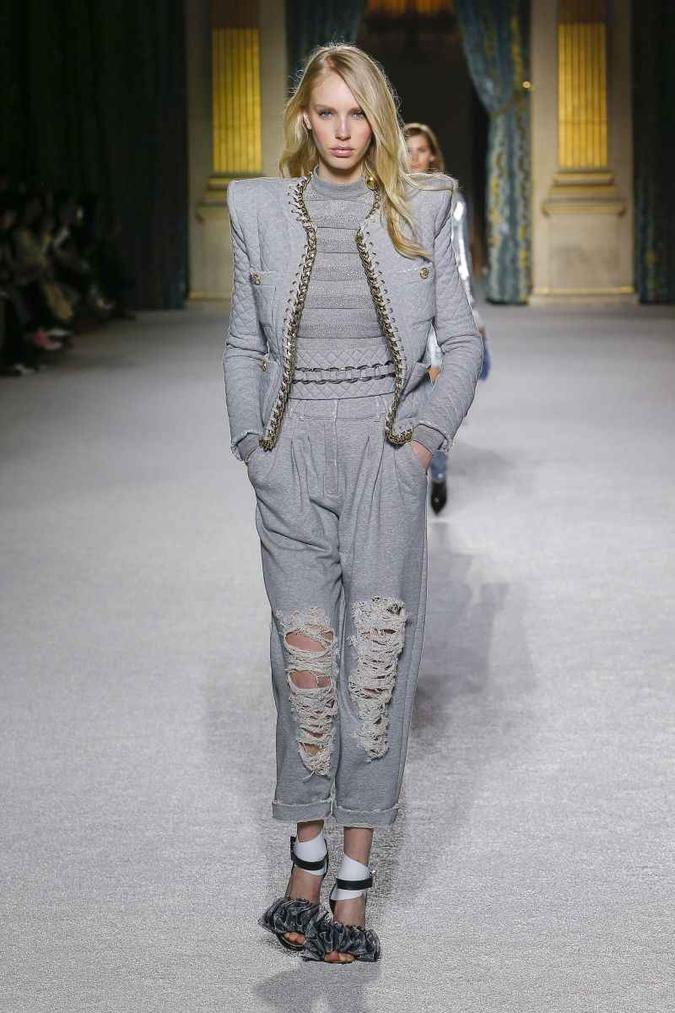 Balmain, desfile outono 2018(foto: Balmain/Divulgação) Balmain, desfile outono 2018(foto: Balmain/Divulgação)