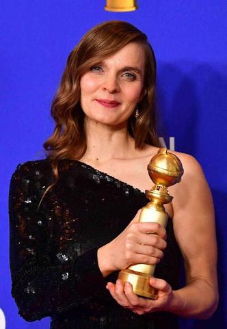 Favorita a levar a estatueta do Oscar, Hildur já ganhou o Globo de Ouro e Critics Choice Awards(foto: Frederic J. Brown/ Divulgação) Favorita a levar a estatueta do Oscar, Hildur já ganhou o Globo de Ouro e Critics Choice Awards(foto: Frederic J. Brown/ Divulgação)