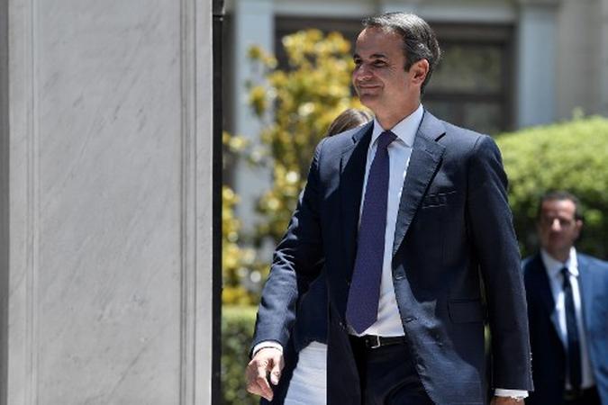 Novo primeiro-ministro da Grécia, Kyriakos Mitsotakis.(foto: Louisa Gouliamaki/AFP) Novo primeiro-ministro da Grécia, Kyriakos Mitsotakis.(foto: Louisa Gouliamaki/AFP)