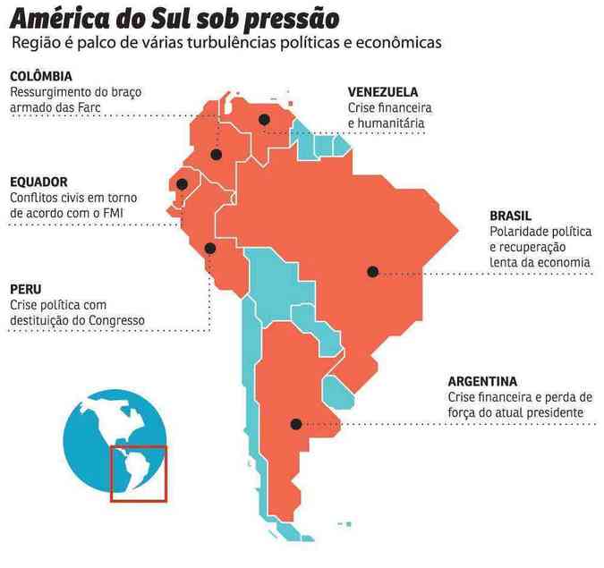 Maior Economia Da América Do Sul Brasil Vê Cenário De Crises Na Região 3932
