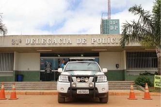 O homem foi encaminhado para 21ª DP (Taguatinga Sul)(foto: Elio Rizzo/Esp. CB/D.A) O homem foi encaminhado para 21ª DP (Taguatinga Sul)(foto: Elio Rizzo/Esp. CB/D.A)