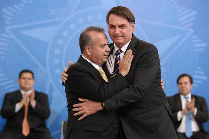 Marinho e Bolsonaro(foto: Marcos Corr Marinho e Bolsonaro(foto: Marcos Corr