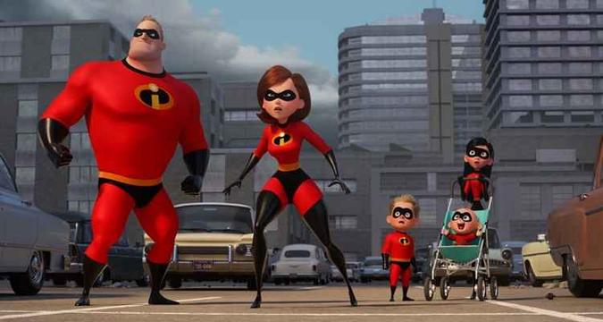 Família reunida para salvar a reputação dos heróis em Os Incríveis 2(foto: Pixar/Divulgação) Família reunida para salvar a reputação dos heróis em Os Incríveis 2(foto: Pixar/Divulgação)