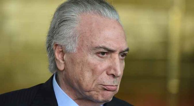 Michel Temer convocou os titulares da equipe econômica para agradecer e comemorar o fato.(foto: Ed Alves/CB/D.A Press) Michel Temer convocou os titulares da equipe econômica para agradecer e comemorar o fato.(foto: Ed Alves/CB/D.A Press)