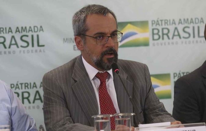 Ministro da Educação, Abraham Weintraub(foto: Antonio Cruz/ Agência Brasil) Ministro da Educação, Abraham Weintraub(foto: Antonio Cruz/ Agência Brasil)