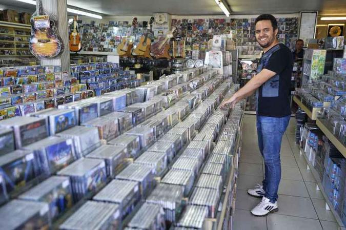 Francisco Welson da Discodil: como nos velhos tempos(foto: Marcelo Ferreira/CB/D.A Press)