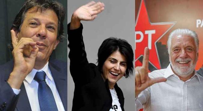 O nome preferido para ser o vice definitivo é o da presidenciável do PCdoB(foto: Minervino Junior/CB/D.A Press, Evaristo Sa/AFP, Ricardo Stuckert/Instituto Lula) O nome preferido para ser o vice definitivo é o da presidenciável do PCdoB(foto: Minervino Junior/CB/D.A Press, Evaristo Sa/AFP, Ricardo Stuckert/Instituto Lula)