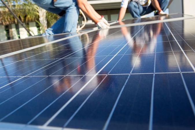 Placas para geração de energia solar(foto: Soninha Vill/GIZ) Placas para geração de energia solar(foto: Soninha Vill/GIZ)