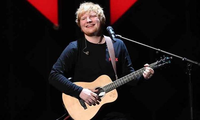 Ed Sheeran lançou 'Shape of you' em janeiro(foto: AFP/ Angela Weiss) Ed Sheeran lançou 'Shape of you' em janeiro(foto: AFP/ Angela Weiss)