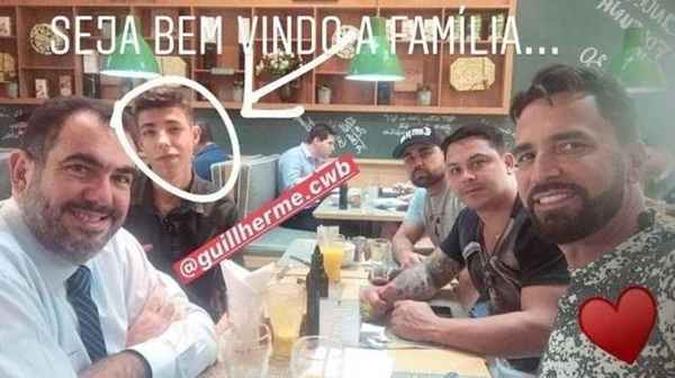 Guilherme é o nono filho do cantor(foto: Reprodução/Instagram) Guilherme é o nono filho do cantor(foto: Reprodução/Instagram)