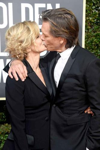 Kyra Sedgwick e Kevin Bacon estão juntos há 30 anos(foto: Frazer Harrison/Getty Images/AFP) Kyra Sedgwick e Kevin Bacon estão juntos há 30 anos(foto: Frazer Harrison/Getty Images/AFP)