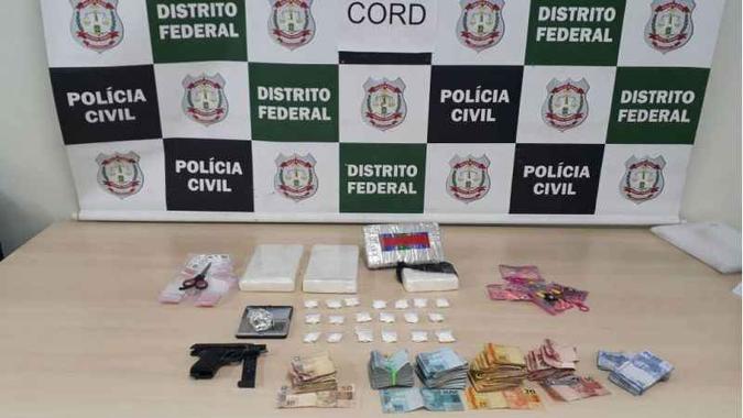 Agentes desmontaram grupo que agia em Vicente Pires(foto: PCDF/Divulgação) Agentes desmontaram grupo que agia em Vicente Pires(foto: PCDF/Divulgação)