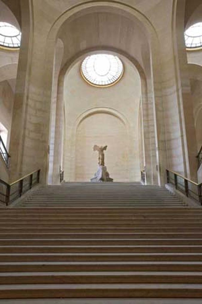 Nice: escultura representa a deusa da vitória(foto: Louvre/Divulgação ) Nice: escultura representa a deusa da vitória(foto: Louvre/Divulgação )
