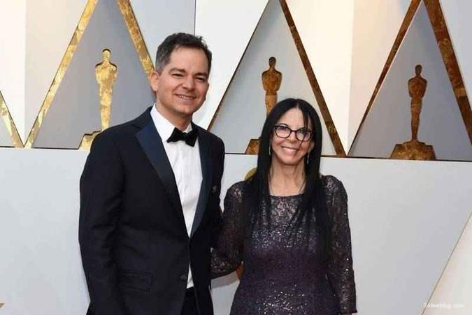 Carlos Saldanha e Lori Forte no tapete vermelho. O brasileiro concorre ao prêmio de melhor animação por Carlos Saldanha e Lori Forte no tapete vermelho. O brasileiro concorre ao prêmio de melhor animação por