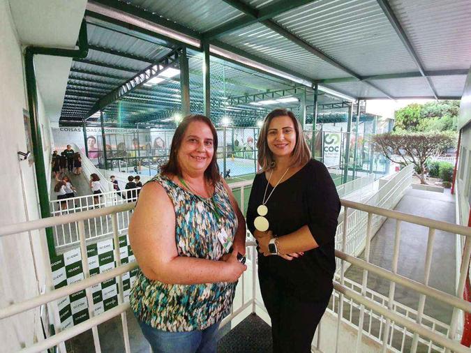 Patrícia Jardim (diretora pedagógica do Colégio COC) e Wilma Salviano (diretora-Geral do Colégio COC Jardim Botânico e Sudoeste). Patrícia Jardim (diretora pedagógica do Colégio COC) e Wilma Salviano (diretora-Geral do Colégio COC Jardim Botânico e Sudoeste).