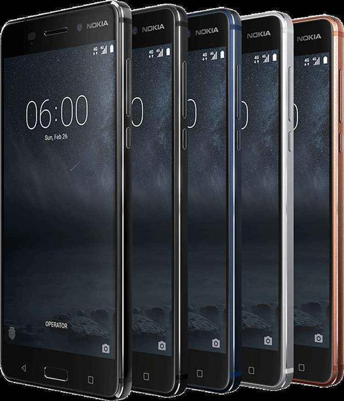 Nokia 6(foto: Nokia/Divulgação) Nokia 6(foto: Nokia/Divulgação)