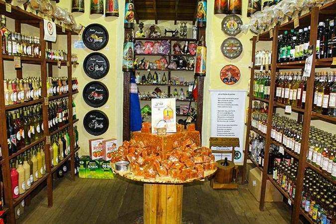Na Casa da Cachaça, não deixe de provar sabores exóticos da bebida(foto: Museu da Cachaça/Divulgação) Na Casa da Cachaça, não deixe de provar sabores exóticos da bebida(foto: Museu da Cachaça/Divulgação)