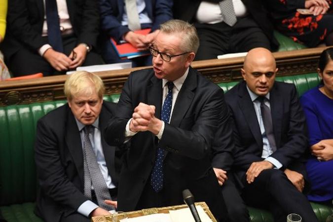 Chanceler britânico Michael Gove (foto: Jessica Taylor/AFP) Chanceler britânico Michael Gove (foto: Jessica Taylor/AFP)