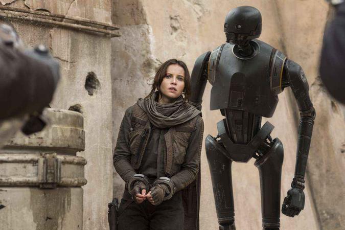 Rogue One: A Star Wars Story. Felicity Jones(foto: Jonathan Olley/Lucasfilm/ILM) Rogue One: A Star Wars Story. Felicity Jones(foto: Jonathan Olley/Lucasfilm/ILM)