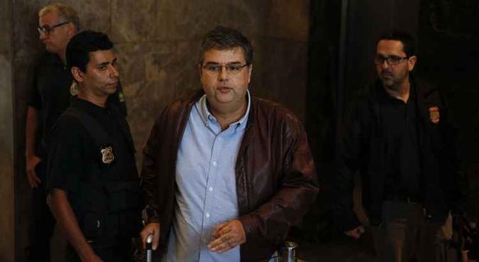 O deputado estadual, Andre Correia, preso na Operação Furna da Onça (foto: Tomaz Silva/Agência Brasil ) O deputado estadual, Andre Correia, preso na Operação Furna da Onça (foto: Tomaz Silva/Agência Brasil )