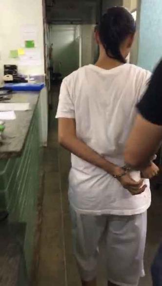 A jovem de 26 foi presa após um ano e meio foragida(foto: PCDF/Divulgação) A jovem de 26 foi presa após um ano e meio foragida(foto: PCDF/Divulgação)