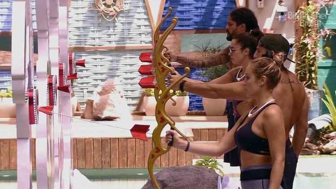 Prova de resistência marca a sexta-feira (23) na casa do 'BBB18'(foto: TV Globo/Reprodução) Prova de resistência marca a sexta-feira (23) na casa do 'BBB18'(foto: TV Globo/Reprodução)
