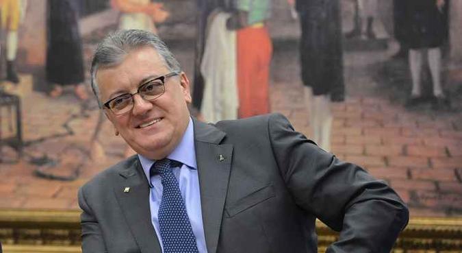 Bendine está preso na carceragem da Superintendência da Polícia Federal na capital paranaense desde julho.(foto: Valter Campanato/Agência Brasil) Bendine está preso na carceragem da Superintendência da Polícia Federal na capital paranaense desde julho.(foto: Valter Campanato/Agência Brasil)