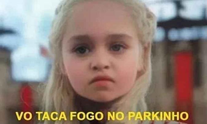 Memes na internet brincam com último episódio(foto: Reprodução/Twitter) Memes na internet brincam com último episódio(foto: Reprodução/Twitter)