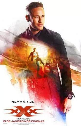 Neymar Jr. estampa versão brasileira do cartaz do filme(foto: Paramount Pictures/Divulgação) Neymar Jr. estampa versão brasileira do cartaz do filme(foto: Paramount Pictures/Divulgação)