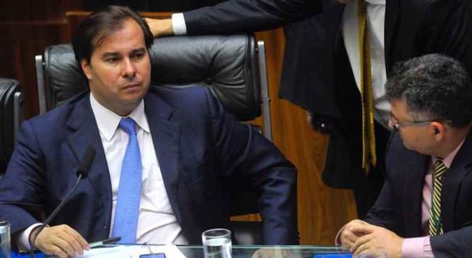 Rodrigo Maia ressaltou que o governo não desistiu da reforma e que não vai deixar se empenhar para conseguir aprovar as mudanças na Previdência(foto: Minervino Junior/CB/D.A Press) Rodrigo Maia ressaltou que o governo não desistiu da reforma e que não vai deixar se empenhar para conseguir aprovar as mudanças na Previdência(foto: Minervino Junior/CB/D.A Press)
