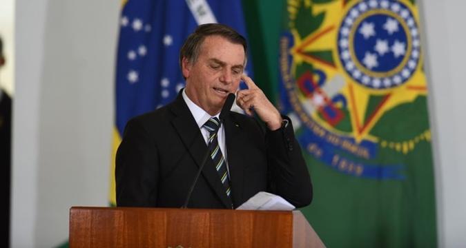 Bolsonaro não concorda com dados do desmatamento da Amazônia divulgados pelo Inpe(foto: Ed Alves/CB/D.A Press) Bolsonaro não concorda com dados do desmatamento da Amazônia divulgados pelo Inpe(foto: Ed Alves/CB/D.A Press)