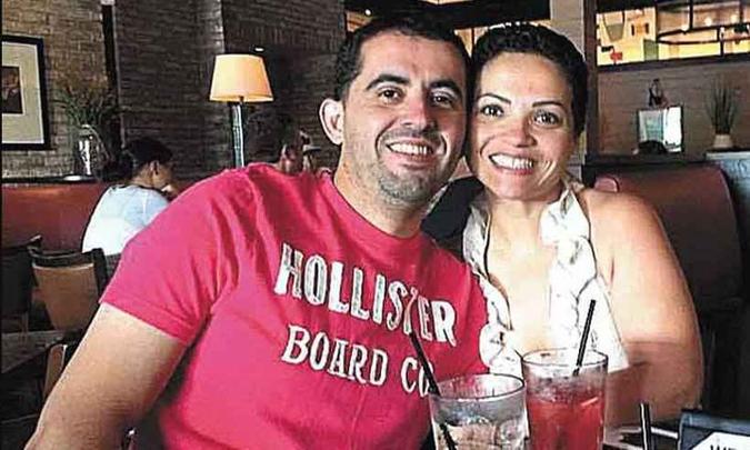 Welington Rocha deixou a mulher, Luciana, e enteados ao ser obrigado a retornar ao Brasil(foto: Reprodução/Facebook) Welington Rocha deixou a mulher, Luciana, e enteados ao ser obrigado a retornar ao Brasil(foto: Reprodução/Facebook)