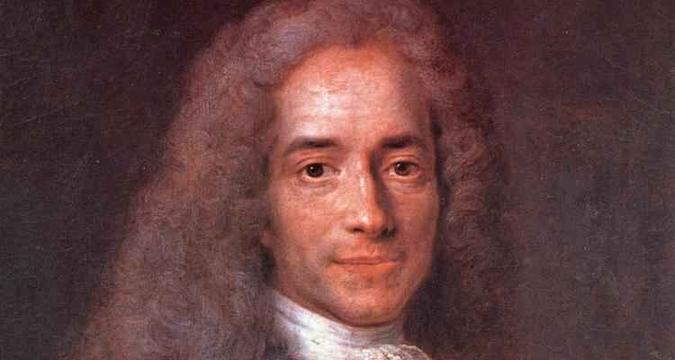 Voltaire era um homem público: ficcionista, dramaturgo e filósofo (foto: Reprodução/Internet) Voltaire era um homem público: ficcionista, dramaturgo e filósofo (foto: Reprodução/Internet)