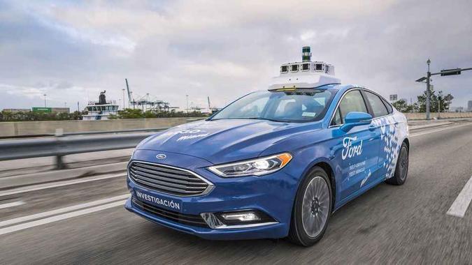 Carro autônomo da Ford: montadora planeja lançar tecnologia sem fio para seus novos modelos de veículos nos EUA, já a partir de 2022(foto: Divulgação) Carro autônomo da Ford: montadora planeja lançar tecnologia sem fio para seus novos modelos de veículos nos EUA, já a partir de 2022(foto: Divulgação)