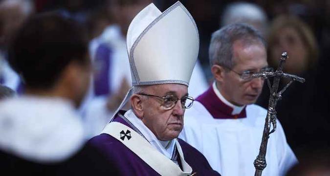 Filme sobre o papa ainda não tem datas definidas para estreia no resto do mundo(foto: Filippo Monteforte/ Agência France-Presse) Filme sobre o papa ainda não tem datas definidas para estreia no resto do mundo(foto: Filippo Monteforte/ Agência France-Presse)
