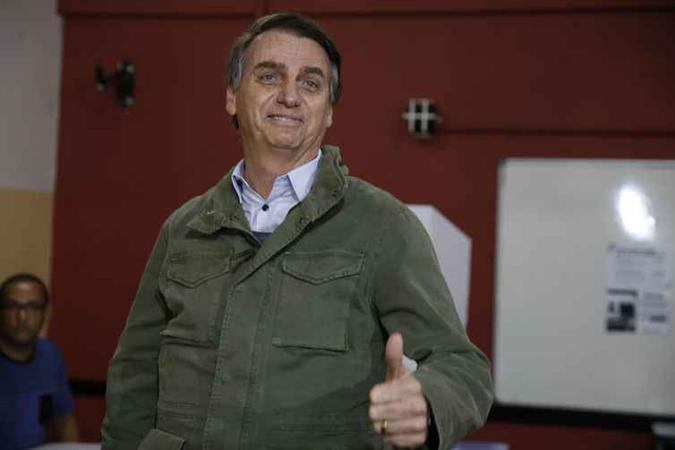 Jair Bolsonaro virá a Brasília nesta terça-feira na sua primeira viagem depois de ser eleito presidente (foto: Tania Rêgo/Agência Brasil ) Jair Bolsonaro virá a Brasília nesta terça-feira na sua primeira viagem depois de ser eleito presidente (foto: Tania Rêgo/Agência Brasil )