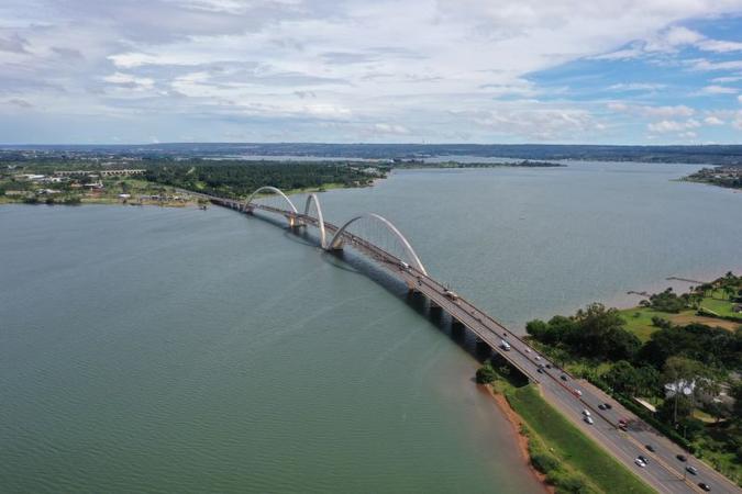 Brasília, Lago Paranoá(foto: Breno Fortes/CB/D.A Press) Brasília, Lago Paranoá(foto: Breno Fortes/CB/D.A Press)