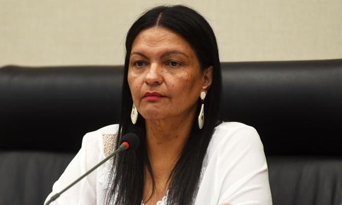 Telma Rufino (Pros) perdeu a vaga na CLDF em dezembro, após a candidata Jaqueline Silva (PTB) ter a candidatura aprovada(foto: Ed Alves/CB/D.A Press) Telma Rufino (Pros) perdeu a vaga na CLDF em dezembro, após a candidata Jaqueline Silva (PTB) ter a candidatura aprovada(foto: Ed Alves/CB/D.A Press)