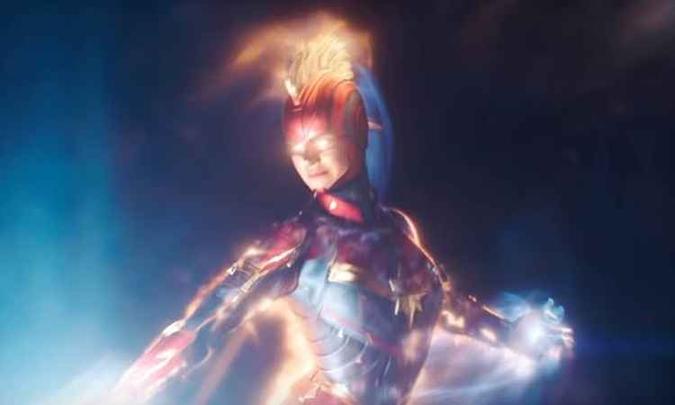 Personagem Carol Danvers terá contato com os alienígena da raça krell e se tornará a Capitã Marvel(foto: Reprodução/Youtube) Personagem Carol Danvers terá contato com os alienígena da raça krell e se tornará a Capitã Marvel(foto: Reprodução/Youtube)